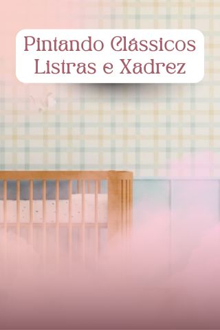 Domine técnicas muito procuradas pelos clientes, como listras e xadrez em aquarela, aprendendo um acabamento elegante e profissional.